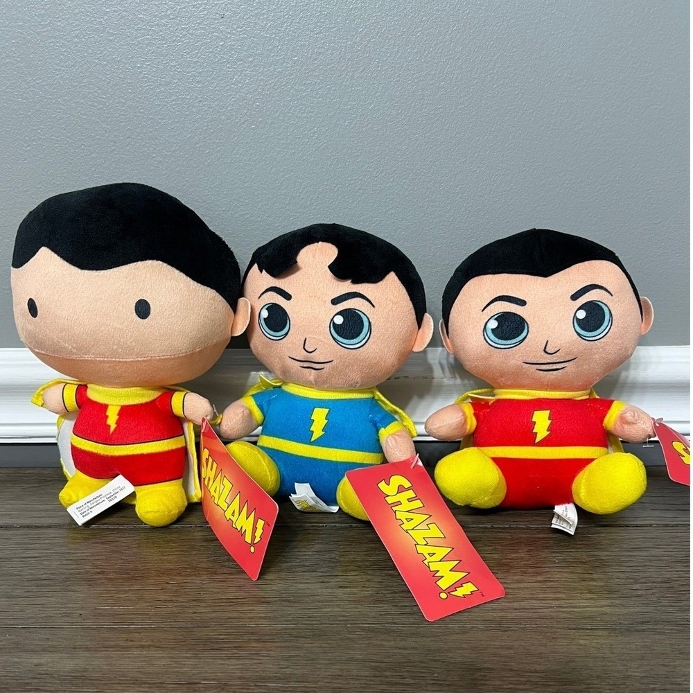 Justice League Shazam Plush Set of 3‎